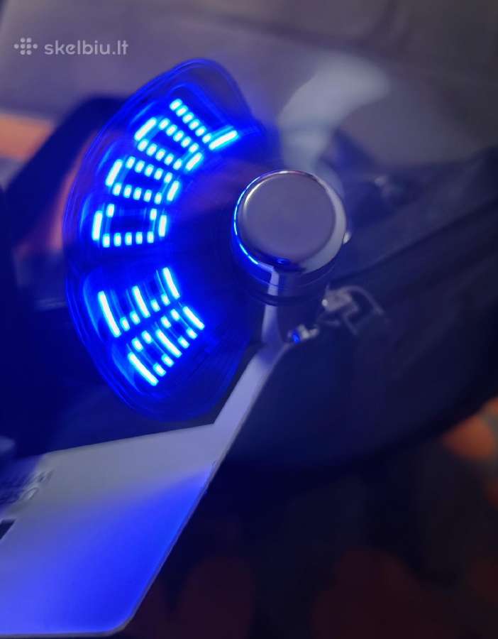Usb ventiliatorius su LED projekcija - nuotraukos Nr. 2