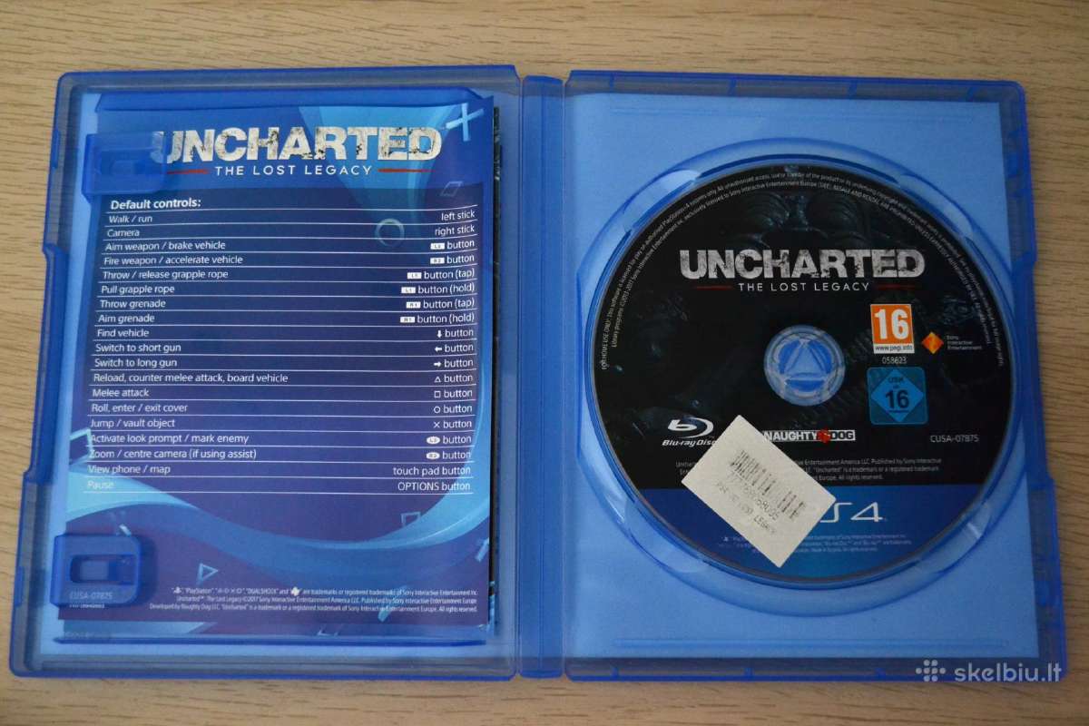 Uncharted: The Lost Legacy - Ps4 - nuotraukos Nr. 2
