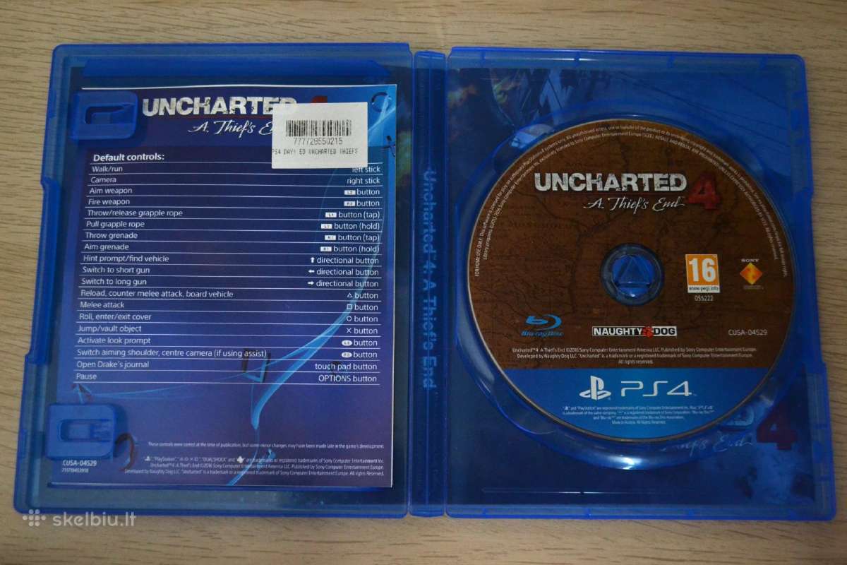 Uncharted 4: A Thief's End - Ps4 - nuotraukos Nr. 2