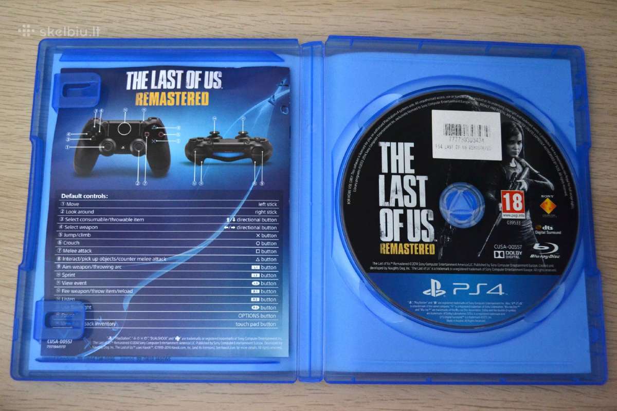 The Last of Us Remastered - Ps4 - nuotraukos Nr. 2