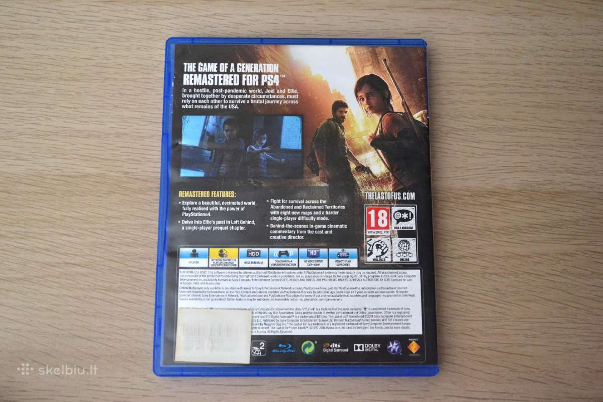 The Last of Us Remastered - Ps4 - nuotraukos Nr. 3