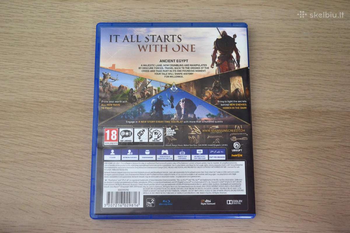 Assassin's Creed Origins: Deluxe Edition - Ps4 - nuotraukos Nr. 5