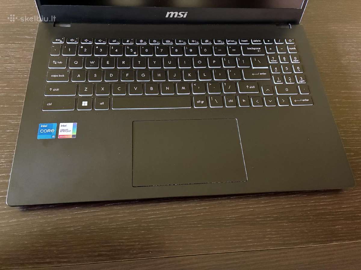 Msi Modern 15 B12m - nuotraukos Nr. 6