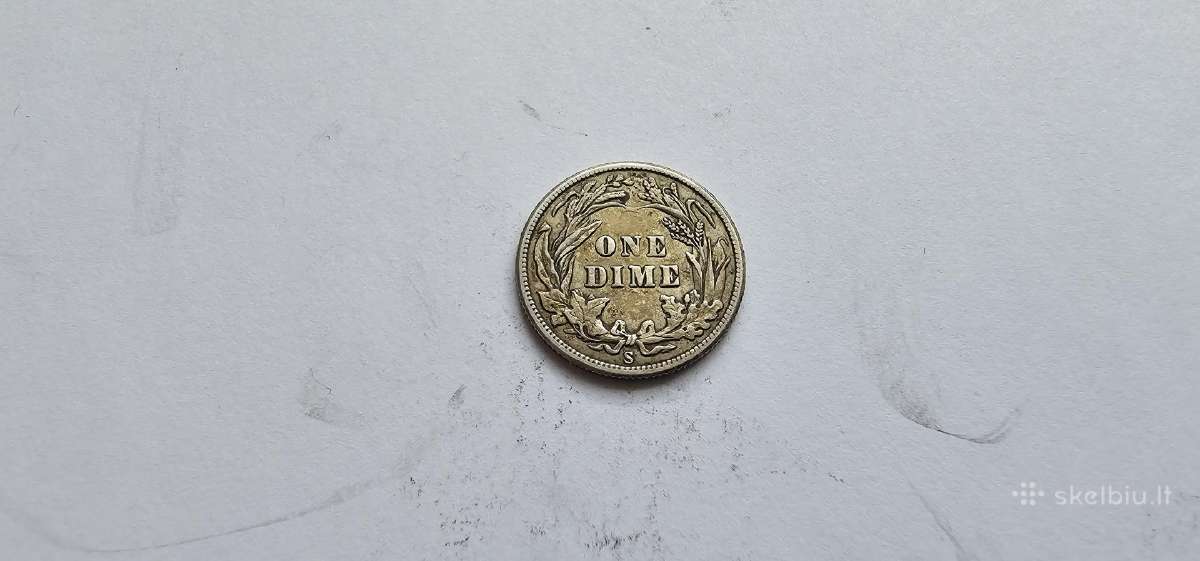 1911 dime 10 centu Usa - nuotraukos Nr. 2