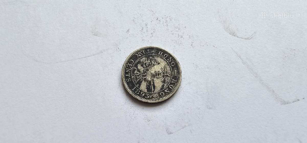 1893 10 centu Hong kong - nuotraukos Nr. 2