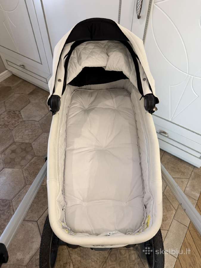 Emmaljunga Nxt90 De Luxe Polar White vežimas - nuotraukos Nr. 6