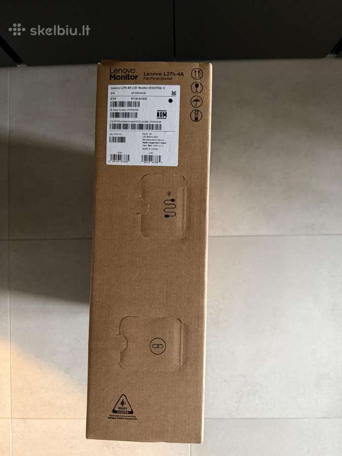 Monitorius Lenovo L27h-4a - nuotraukos Nr. 3