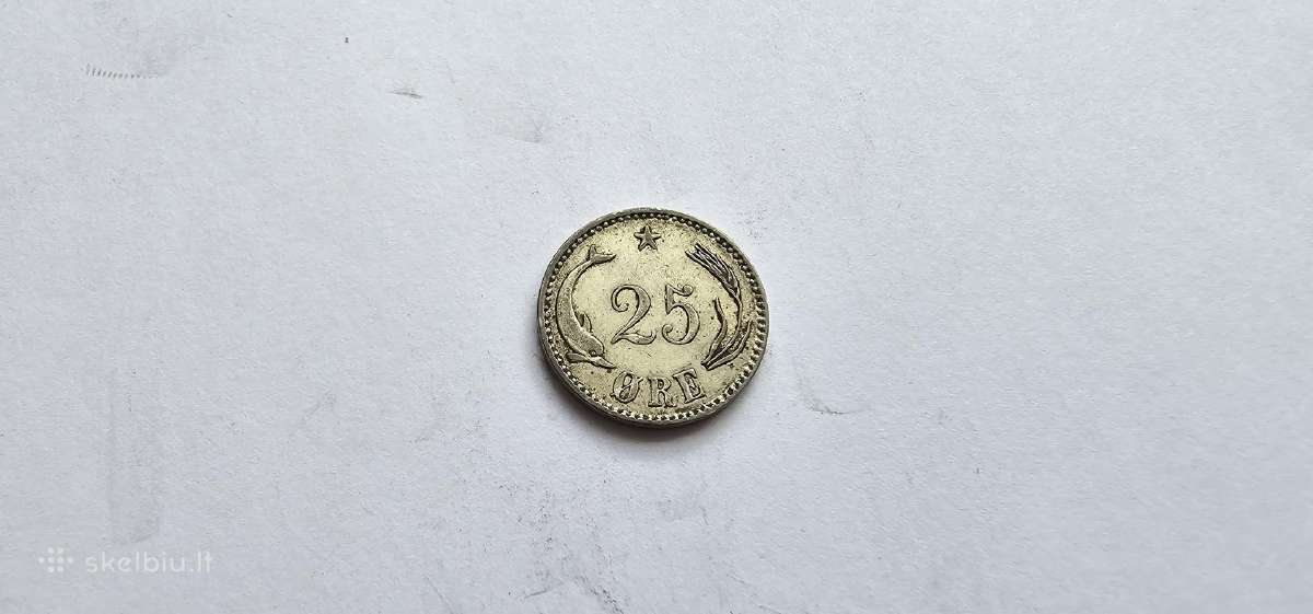 1900 25 centai Danija - nuotraukos Nr. 2