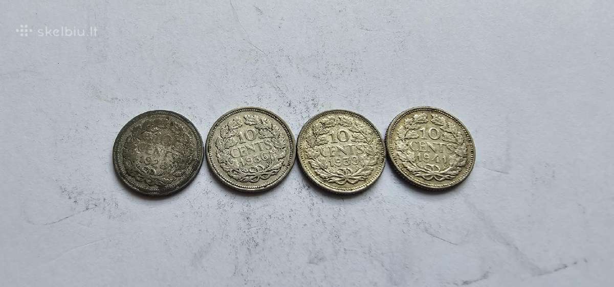 1928-1941 10 centu Nyderlandai - nuotraukos Nr. 2