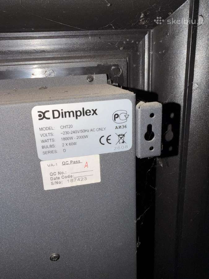 Elektrinis židinys Dimplex - nuotraukos Nr. 4
