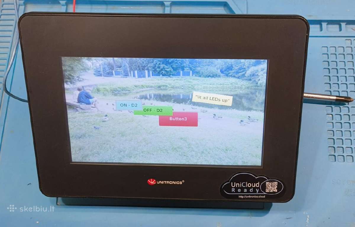 Unitronics Unistream 7" Plc+hmi (us7-b10-ta30) -N - nuotraukos Nr. 4