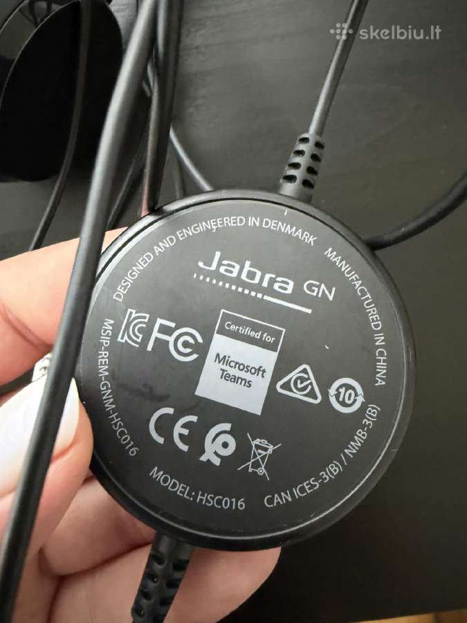 Ausinės Jabra su mikrofonu - nuotraukos Nr. 3