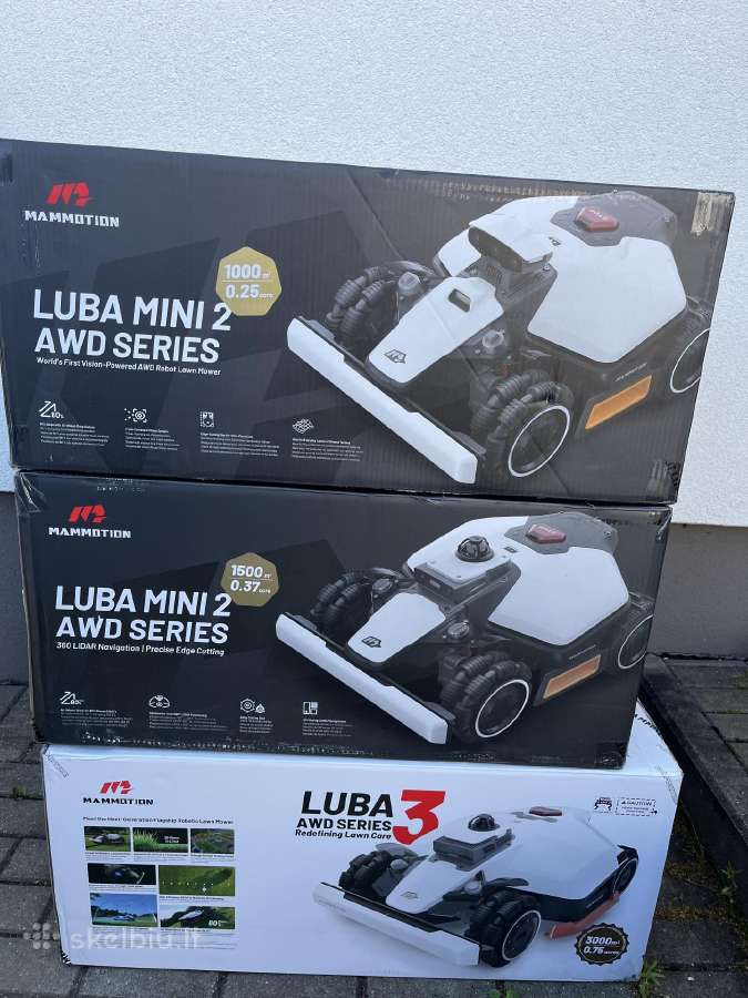 Mammotion Luba 3 Awd robotai vejapjovės. Turime. - nuotraukos Nr. 3