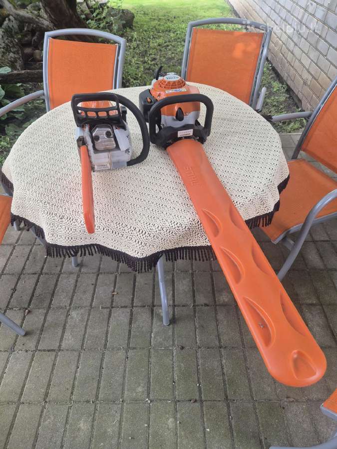 Stihl grandininis pjūklas ir gyvatvorių žirklės - nuotraukos Nr. 2