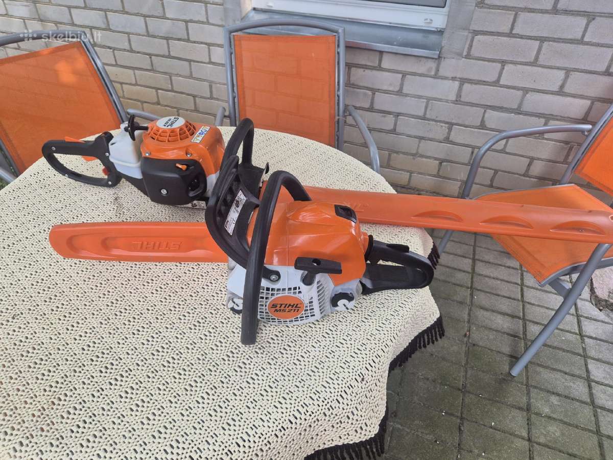 Stihl grandininis pjūklas ir gyvatvorių žirklės - nuotraukos Nr. 6