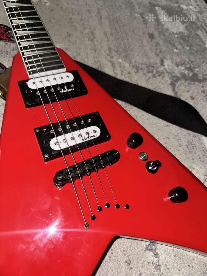 Jackson King V Js32 ferrari red - nuotraukos Nr. 2