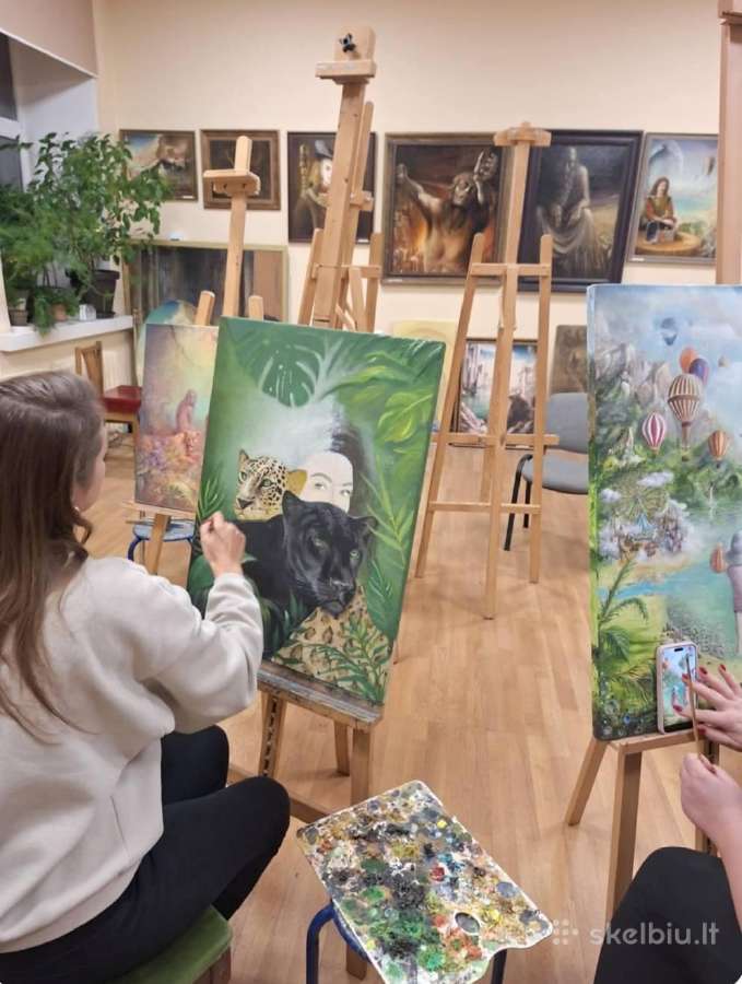 Čia gimsta menininkai. P. Kostino meno studija - nuotraukos Nr. 3