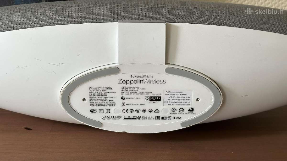 Bowers & wilkins zeppelin - nuotraukos Nr. 4