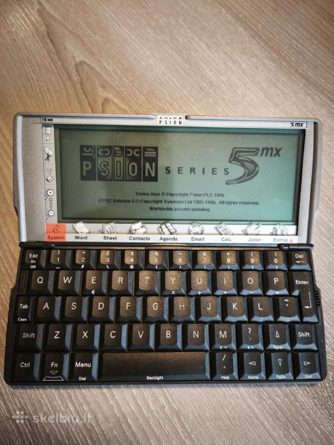 Kišeninis kompiuteris Psion Series 5mx - nuotraukos Nr. 2