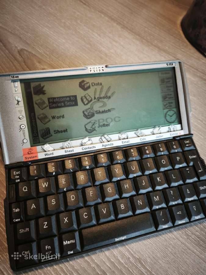 Kišeninis kompiuteris Psion Series 5mx - nuotraukos Nr. 3