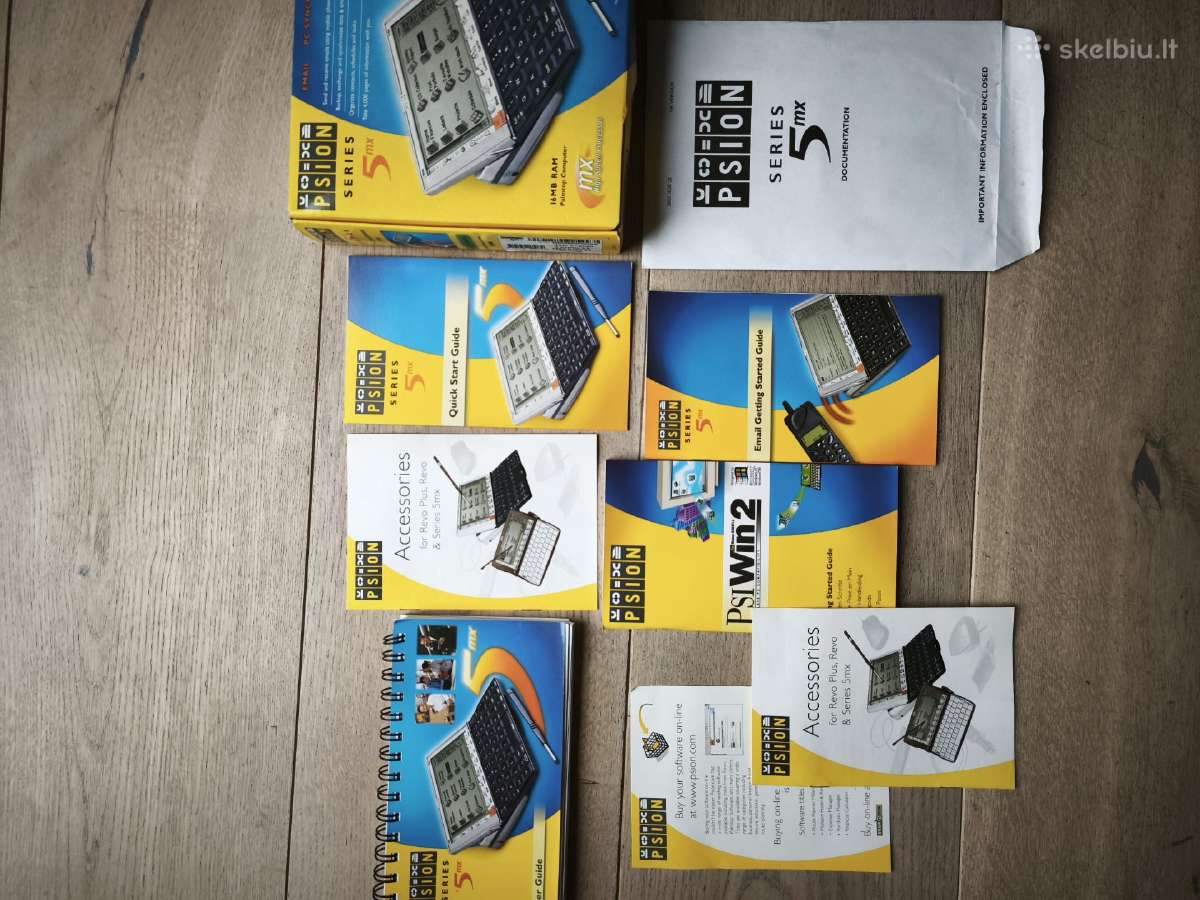 Kišeninis kompiuteris Psion Series 5mx - nuotraukos Nr. 13