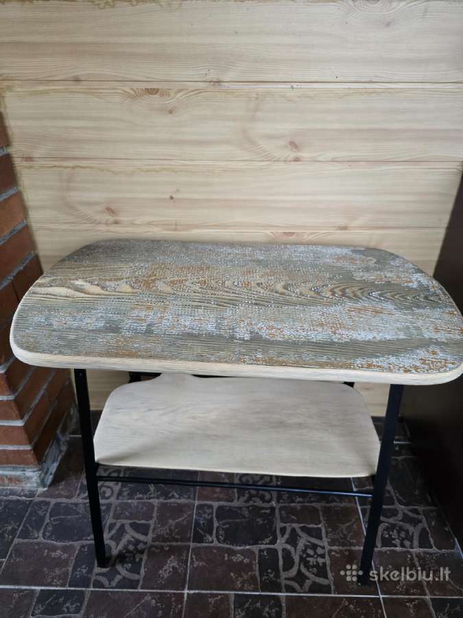 Kavos staliukas su serviravimo lenta - nuotraukos Nr. 2