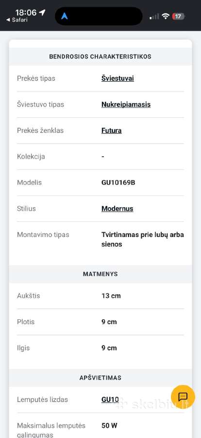 5 vnt. Futura lubiniai šviestuvai - nuotraukos Nr. 13