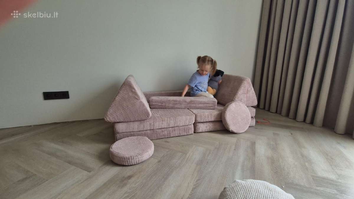 Modulinė sofa vaikams - nuotraukos Nr. 21