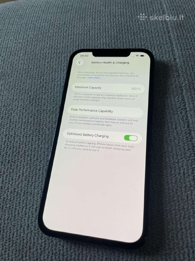 iPhone 12 Pro Max 100% baterija - nuotraukos Nr. 4
