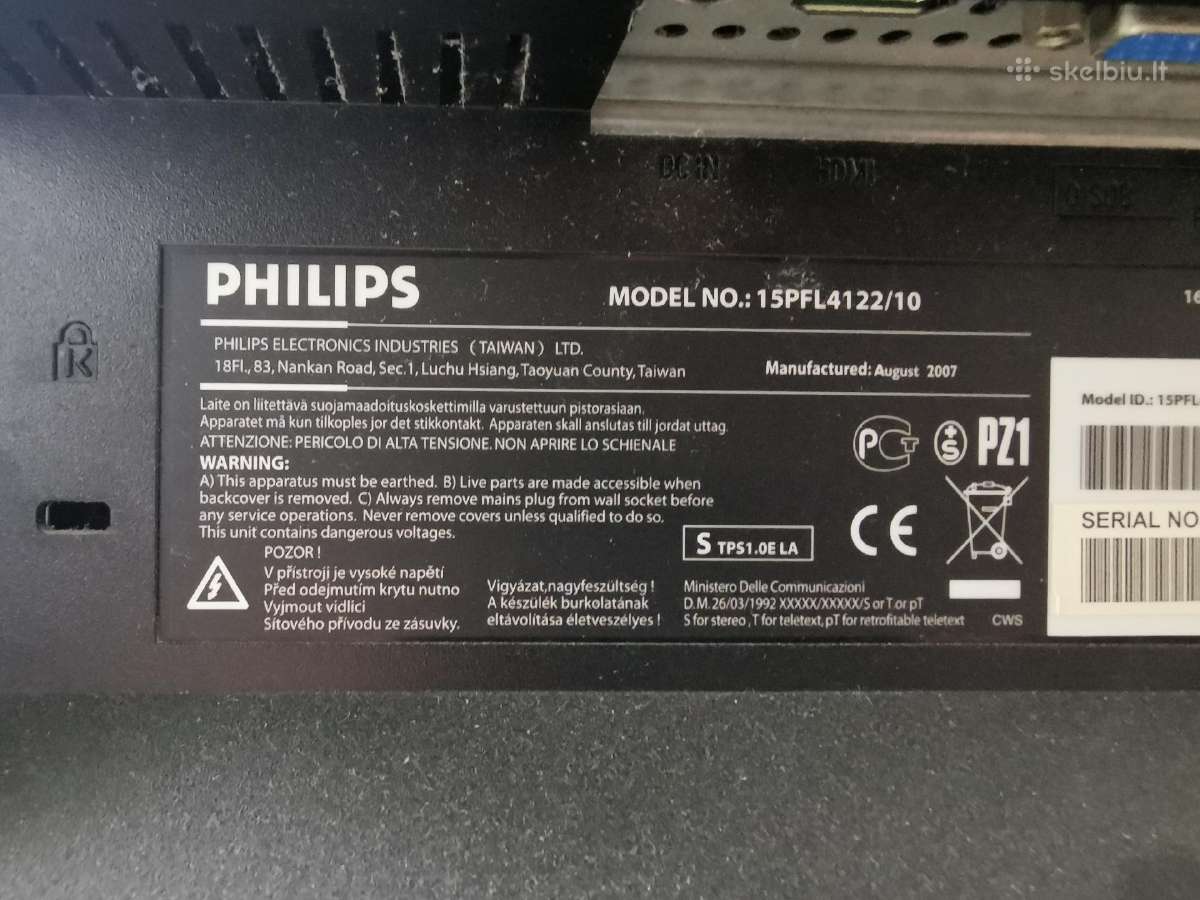Televizorius Philips - nuotraukos Nr. 3