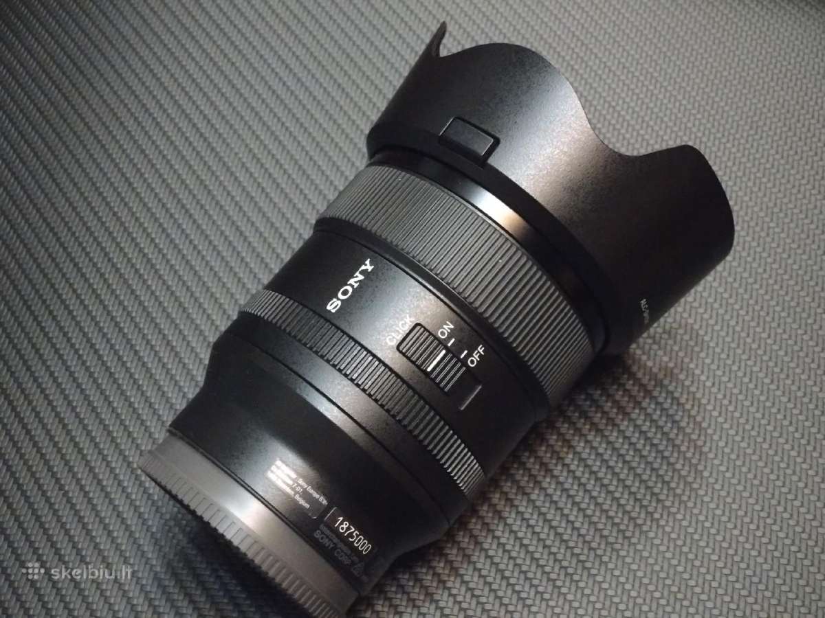 Sony Fe 24mm f/1.4 Gm (Idealus / Kaip naujas) - nuotraukos Nr. 2