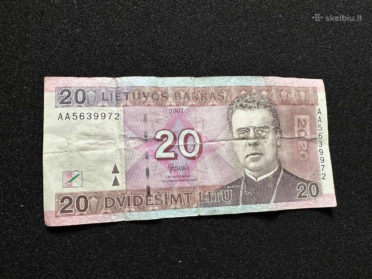10 banknotu is Lt Rus Usa Pak Blr - nuotraukos Nr. 3