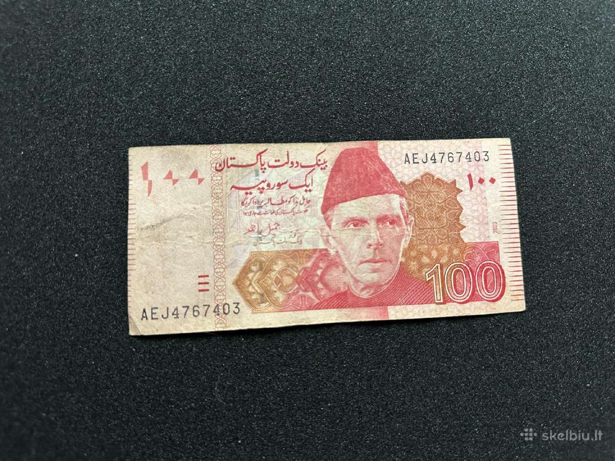 10 banknotu is Lt Rus Usa Pak Blr - nuotraukos Nr. 9