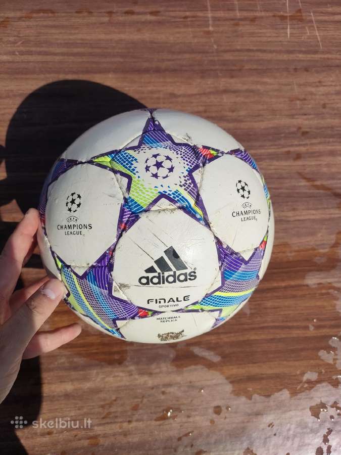 Adidas futbolo kamuoliai 5dydis būklė normal - nuotraukos Nr. 5