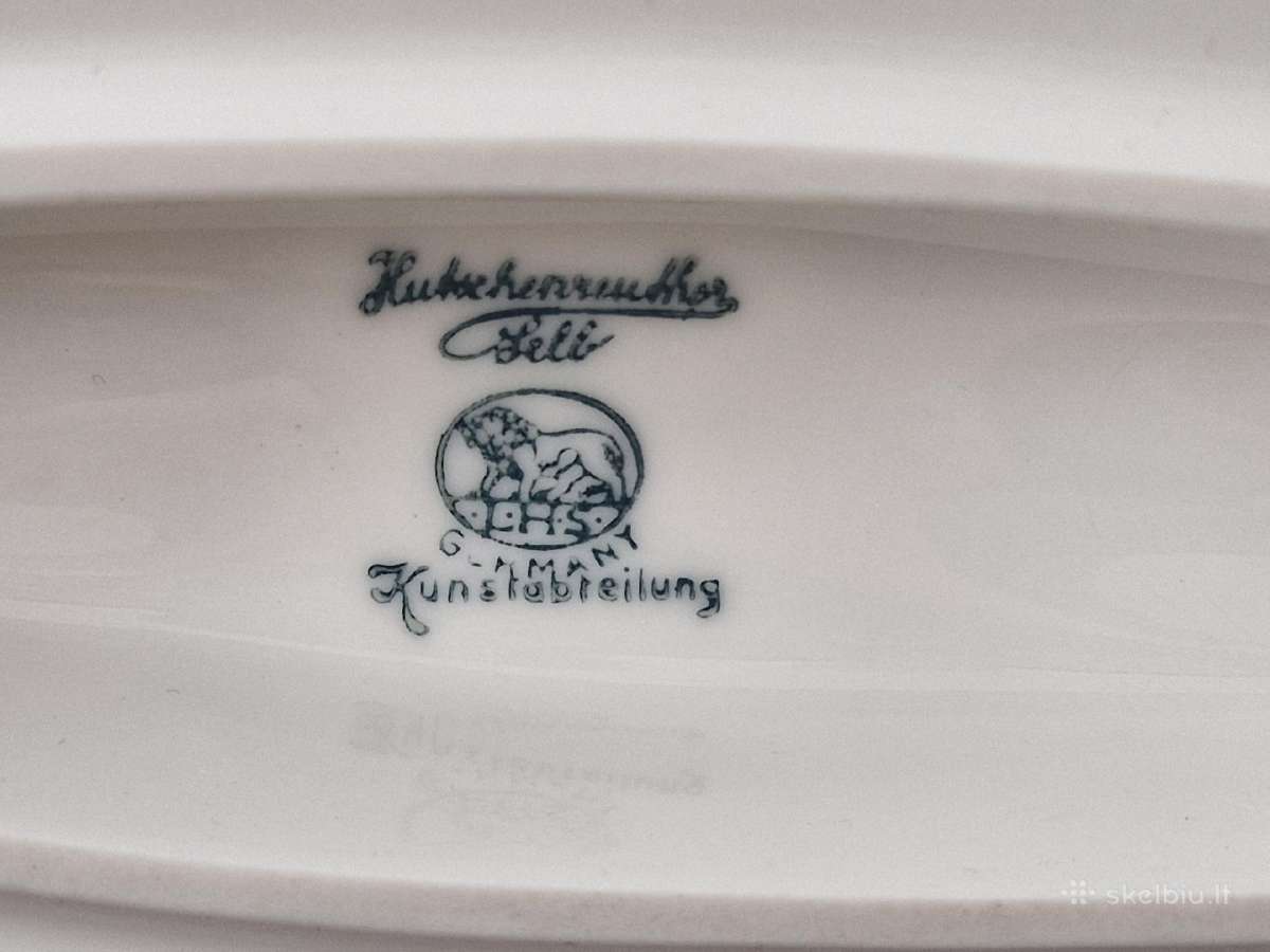 Hutschenreuther porcelianinė žvakidė - nuotraukos Nr. 10