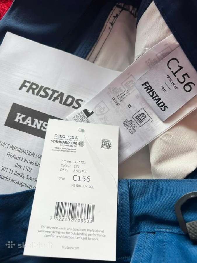 Fristads Vyriškos darbinės kelnės - nuotraukos Nr. 5
