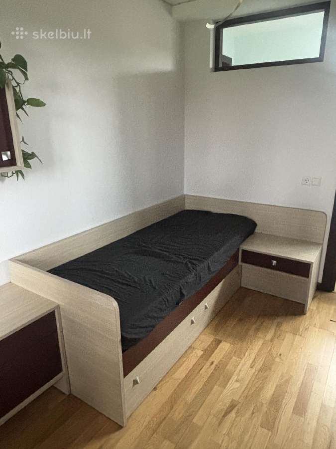Parduodama lova 90x200 su dormeo čiužiniu - nuotraukos Nr. 2