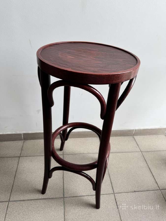 Natūralaus medžio Thonet stiliaus baro kėdė - nuotraukos Nr. 2