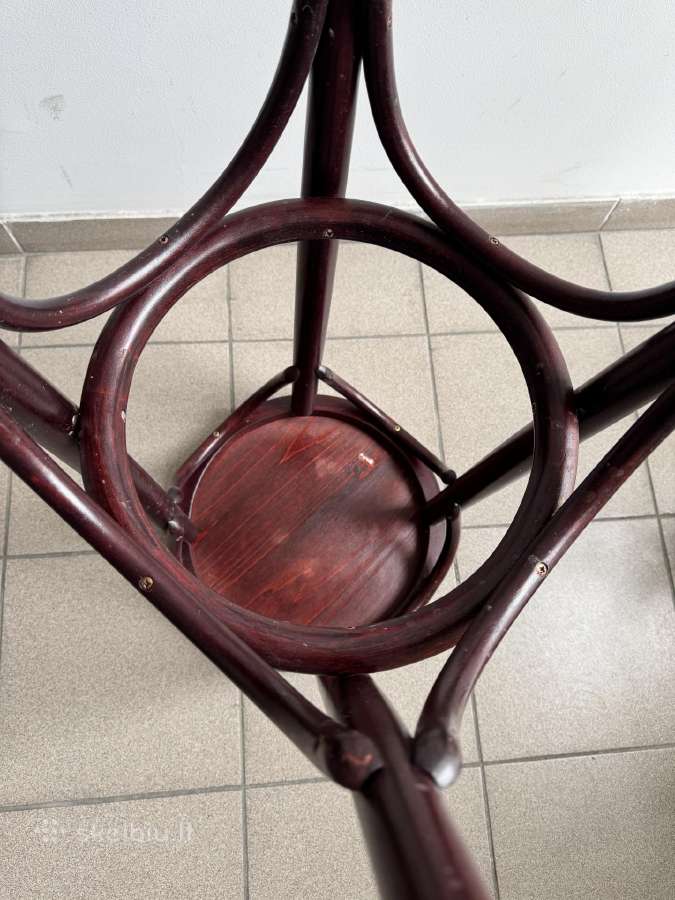 Natūralaus medžio Thonet stiliaus baro kėdė - nuotraukos Nr. 4
