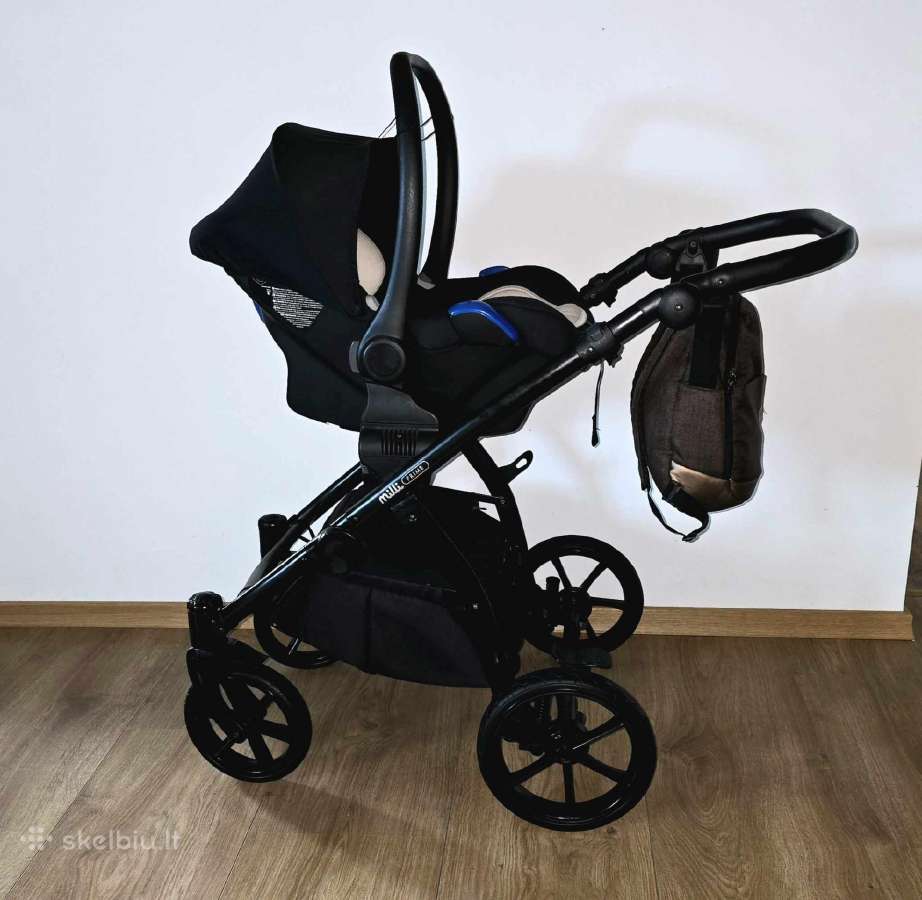 Puikios būklės Milli 3 in 1 vežimėlis - nuotraukos Nr. 6