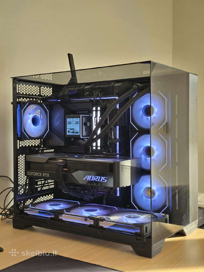 Lian li Pc – Rtx 4080 / R7 9800x3d max Astetika - nuotraukos Nr. 2