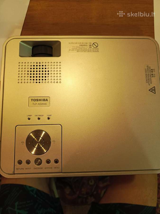 Toshiba Tlp-xd2000 - nuotraukos Nr. 4