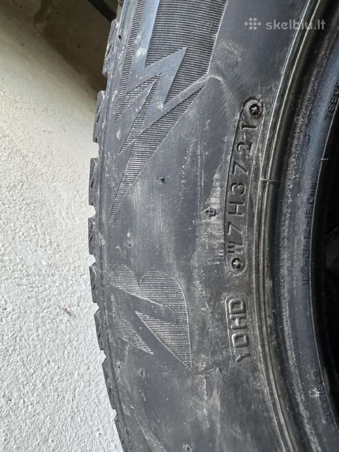 Žieminės Padangos Bridgestone Blizzak R18 225/60 - nuotraukos Nr. 5