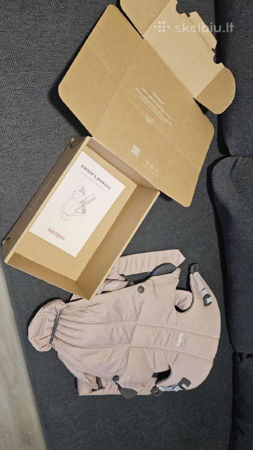 Babybjörn nešioklė Mini, Dusty Pink, Cotton 021114 - nuotraukos Nr. 3