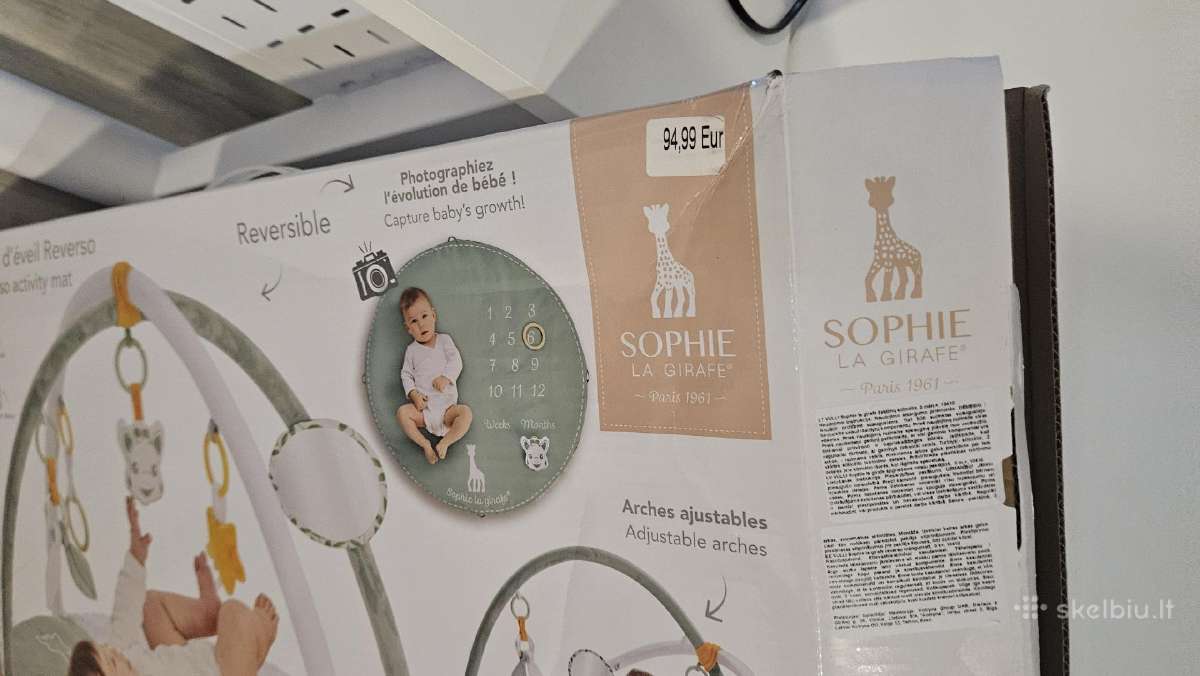 Vulli Sophie La Girafe žaidimų kilimėlis, 0mėn.+, - nuotraukos Nr. 4