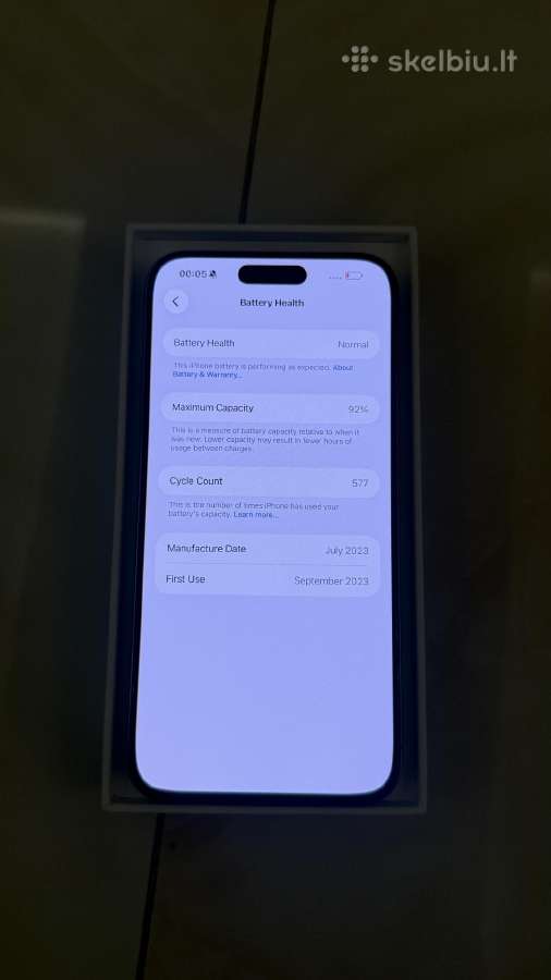 iPhone 15 Pro Max - nuotraukos Nr. 9