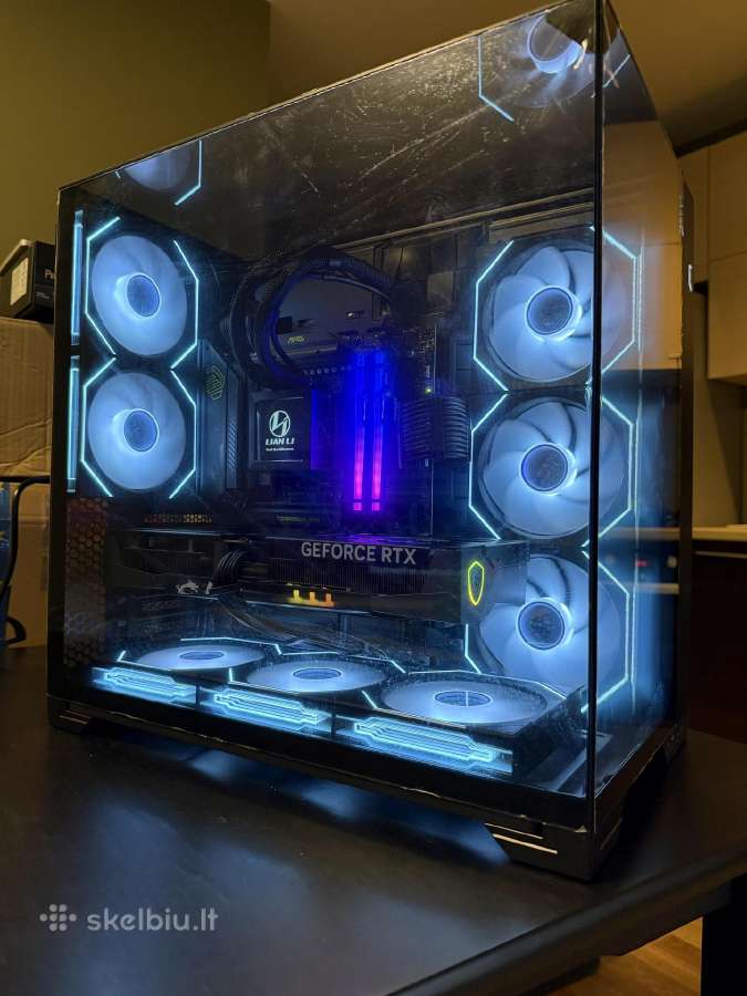 Lian li Pc – Rtx 4080 / R7 9800x3d max Astetika - nuotraukos Nr. 4