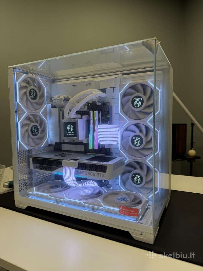 Lian li Pc – Rtx 4080 / R7 9800x3d max Astetika - nuotraukos Nr. 5