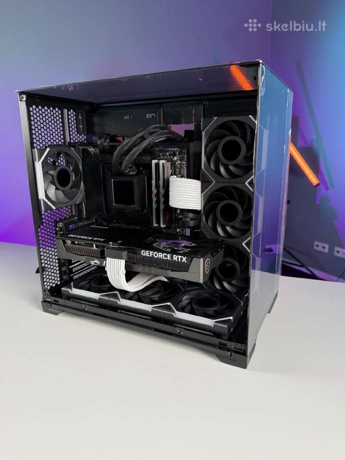 Lian li Pc – Rtx 4080 / R7 9800x3d max Astetika - nuotraukos Nr. 3