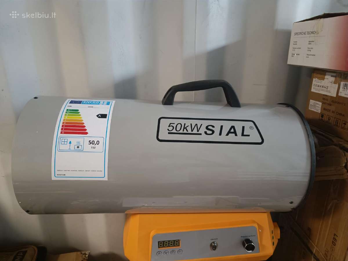 Dujinis šildytuvas Sial 50 kw - nuotraukos Nr. 4